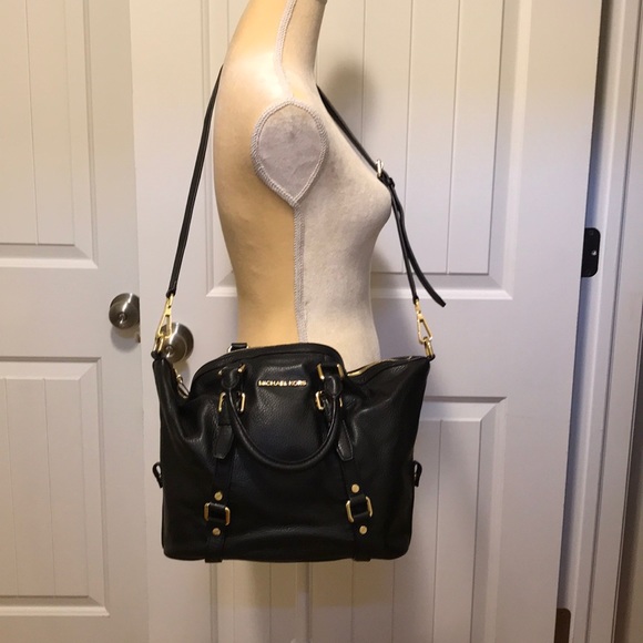Michael Kors Bedford Satchel crossbody Black - Picture 5 of 7
